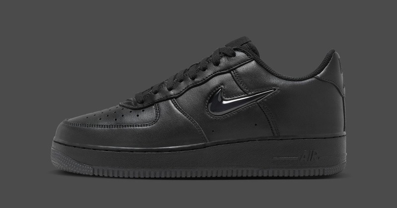 Nike air force hot sale 1 jewel black
